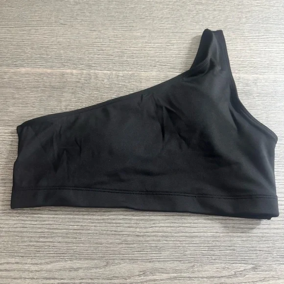 Victoria’s Secret PINK Sports Bra Compression One Shoulder Padded Size Large - Picture 4 of 7